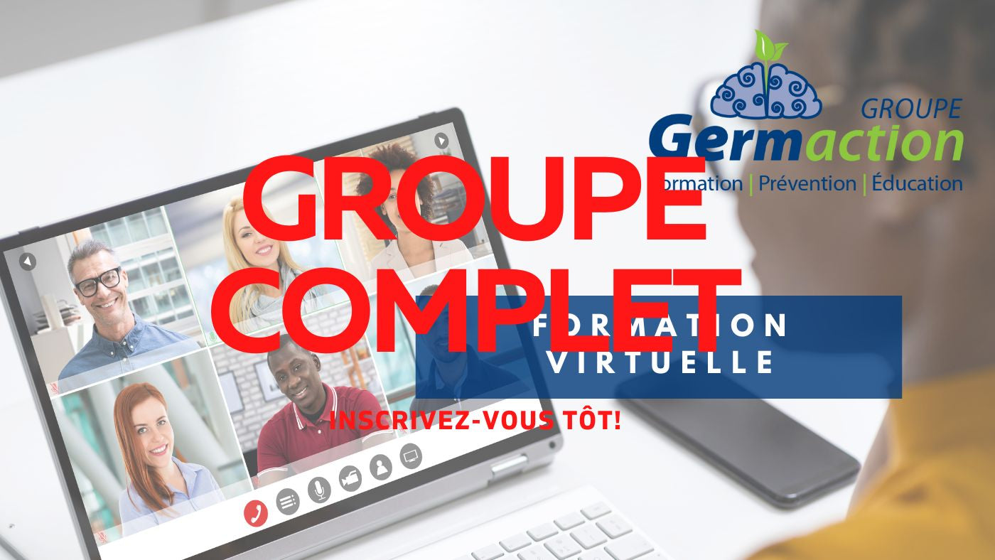 Germaction - Formations de perfectionnement professionnel en direct par zoom pour éducatrices et RSGE - Développement des compétences en petite enfance