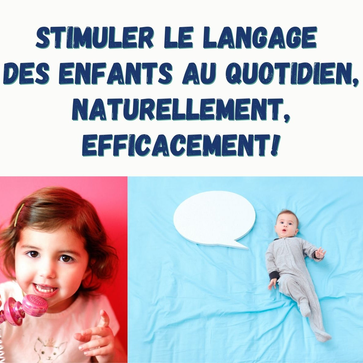 Formation stimulation langage enfant - Développement naturel efficace - 3h en ligne ou poste Germaction