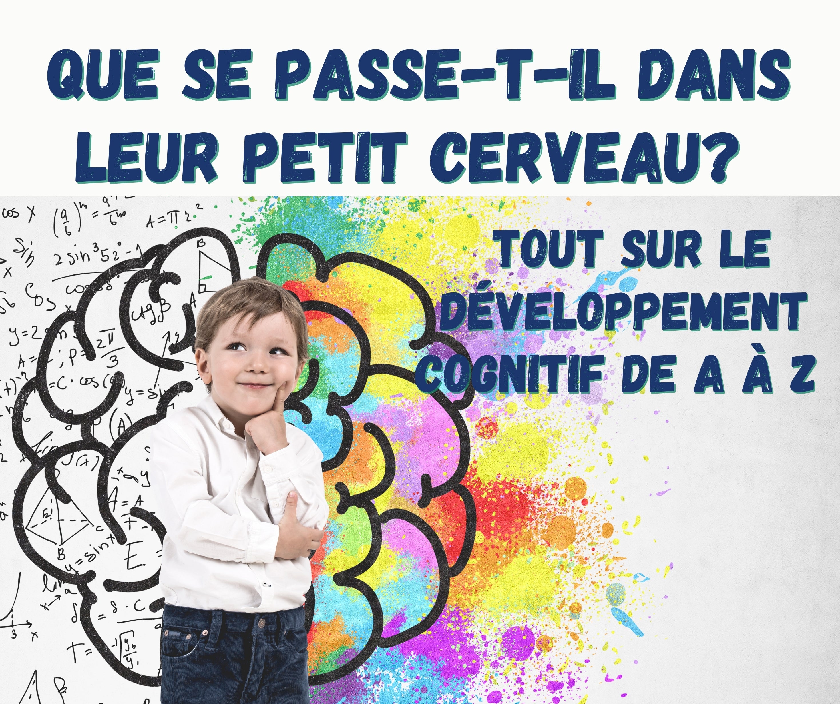 Formation développement cognitif enfant - Comprendre le cerveau - 6h en ligne ou poste Germaction