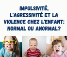 Germaction - Formation en ligne ou poste sur l'agressivité et l'impulsivité chez l'enfant - Techniques d'intervention pour éducatrices et RSGE