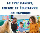 Germaction - Formation par la poste ou en ligne sur le trio parent-éducatrice-enfant en harmonie - Relation collaborative pour le bien-être de l'enfant - 6h par correspondance